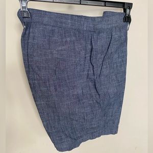 Men Blue Flat Shorts Size 32